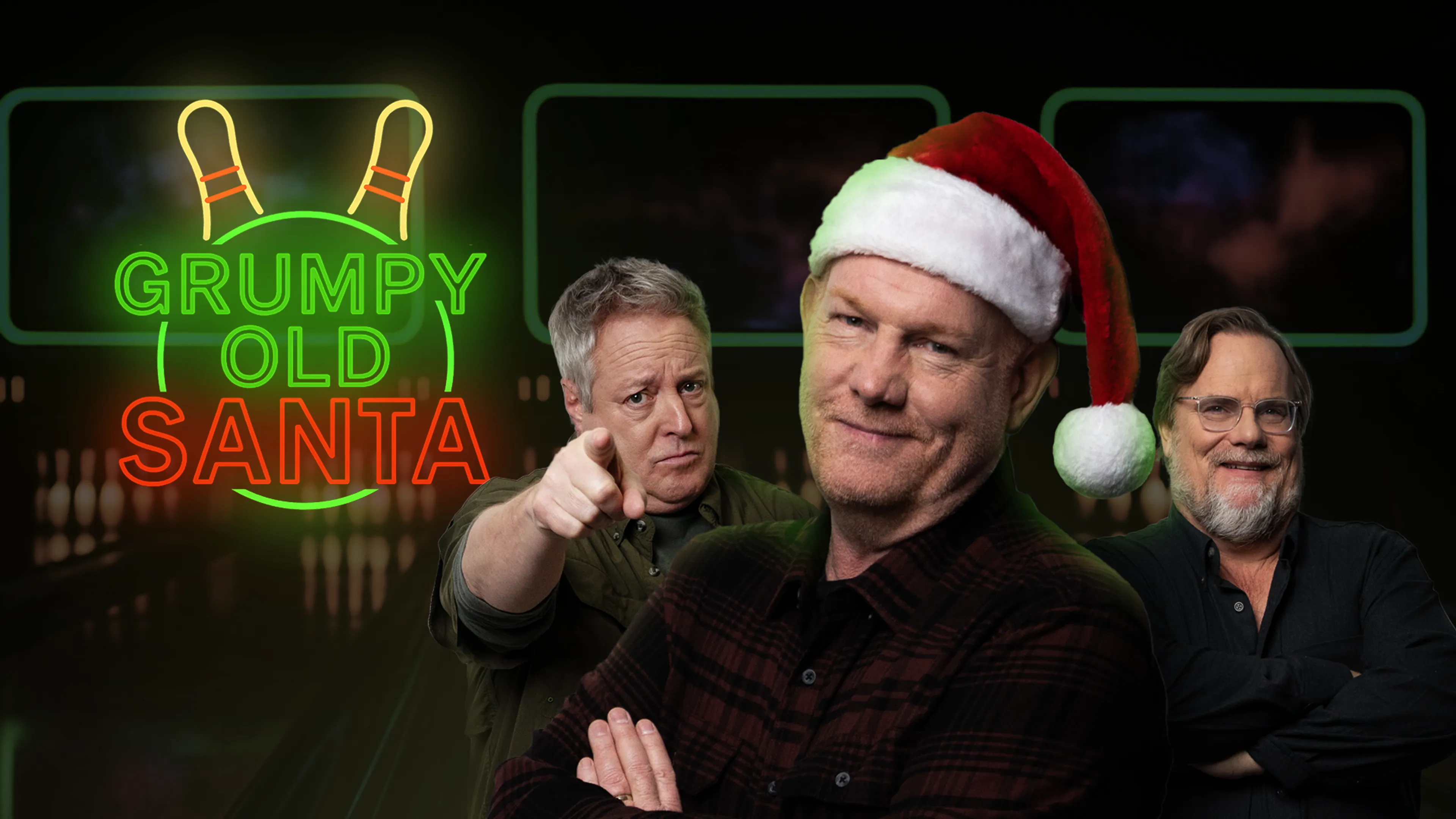 Grumpy Old Santa poster